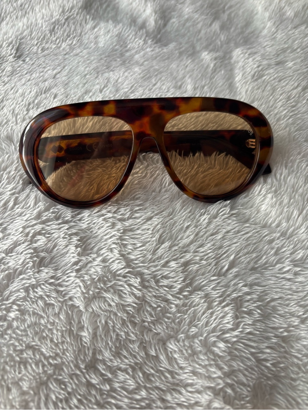 Tortoiseshell women’s Sunglasses - Brown Lenses